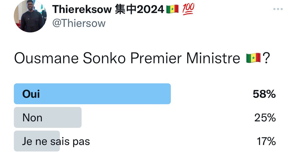 Son #Excellence Mr le Pdt de la République Bassirou Diomaye Faye avec un #PremierMinistre nommé Ousmane Sonko, le Sénégal 🇸🇳 ne peut que s’en sortir vainqueur pour l’exécution du Projet #Pastef🥇🇸🇳.