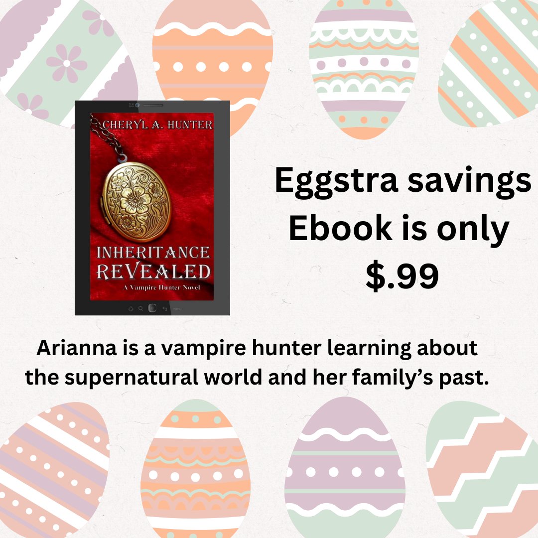 Read a couple chapters here: amazon.com/Inheritance-Re…
#kindlebooks #booklover #paranormal #EasterSavings #readersoftwitter #readingforpleasure #booktwt #bookclub #readingcommunity #fantasy #womensfiction #paranormalromance
