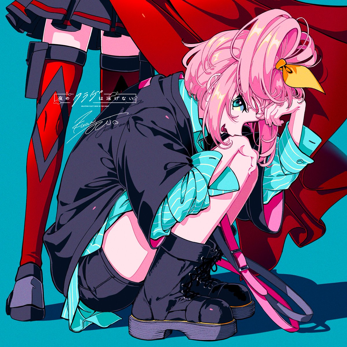 圖 夜晚的水母 01 非常好海類型百合動畫