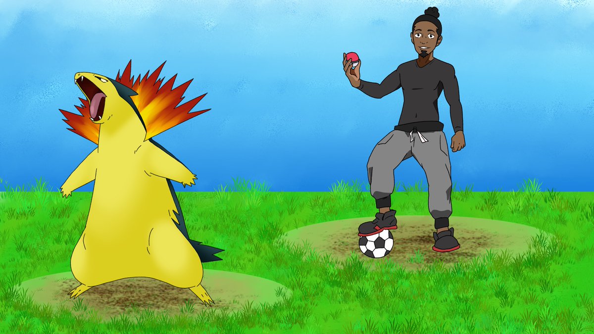 I created a neat lil Pokemon thing!
(Psst...commissions open btw)