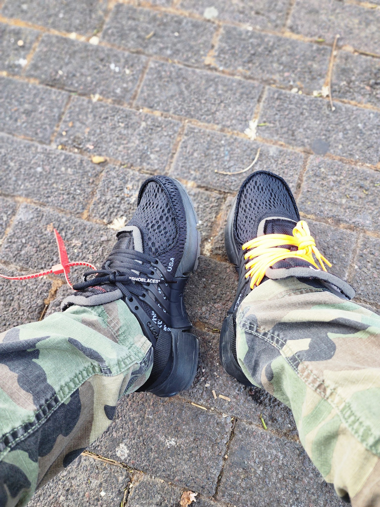 Off white presto black outfit hot sale