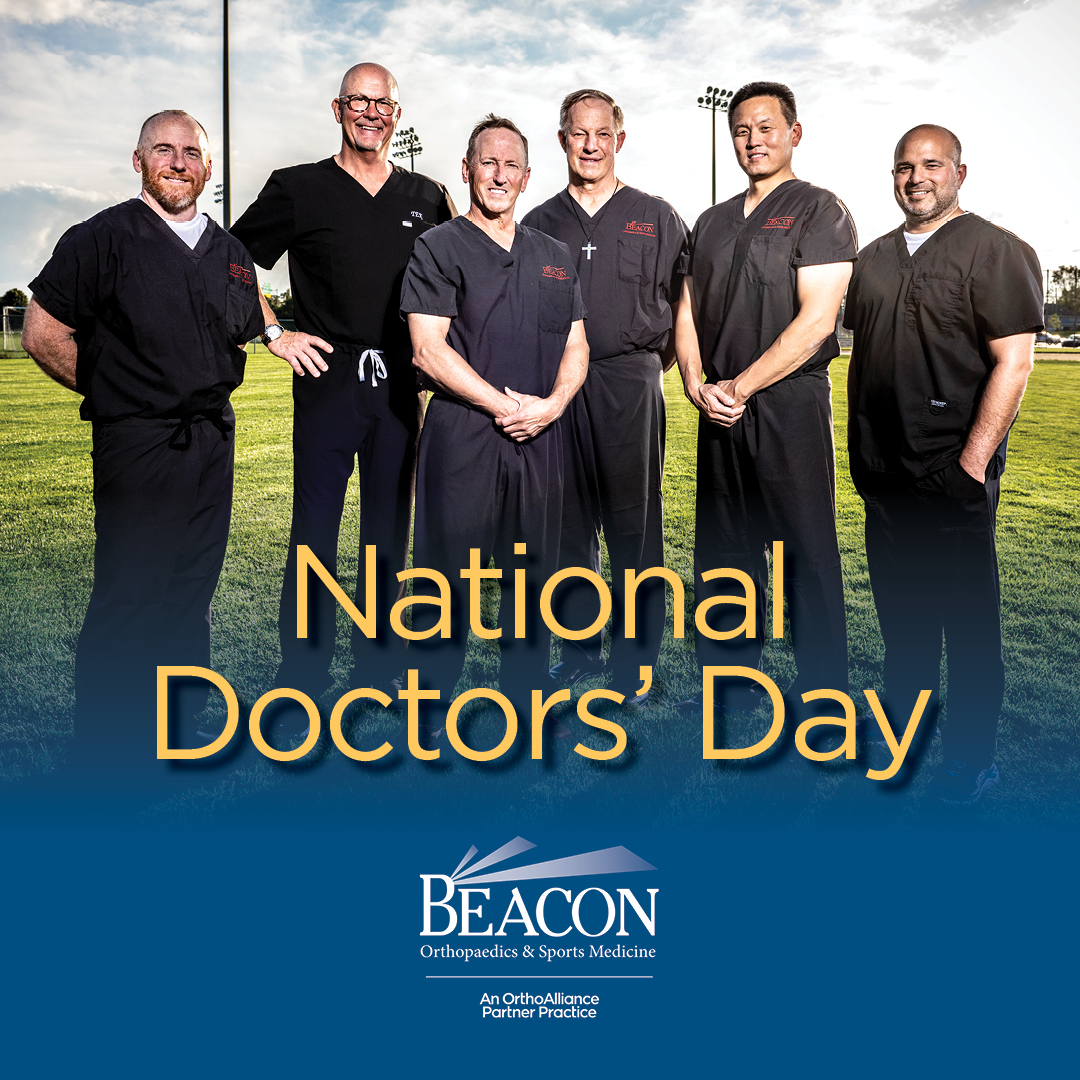 Today is National Doctors' Day! A day to say “thank you” and celebrate doctors everywhere. We honor and appreciate the incredible impact our Beacon doctors have in the lives of our patients and their families. #NationalDoctorsDay