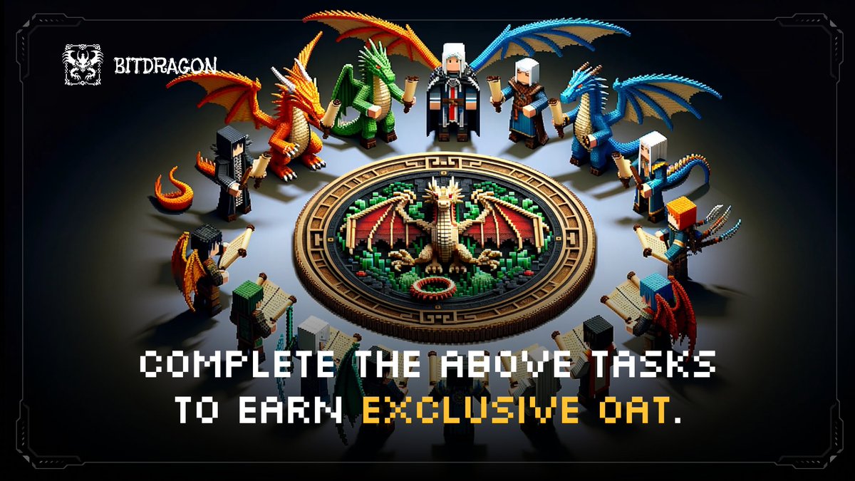 🎉 Set off on a journey with Bitdragon's inaugural game partnered with Starpower on @TheSandboxGame. 🎮 Dive into the first installment of the Sevenfold Dragon Realm series. 👇 Complete the task to win OAT, $Sand and BitPoint! Don't miss out! rewards.taskon.xyz/campaign/detai……