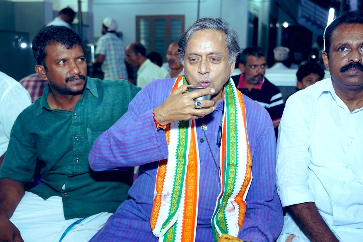 Attended the iftar at the Balaramapuram Masjid and interacted with devotees