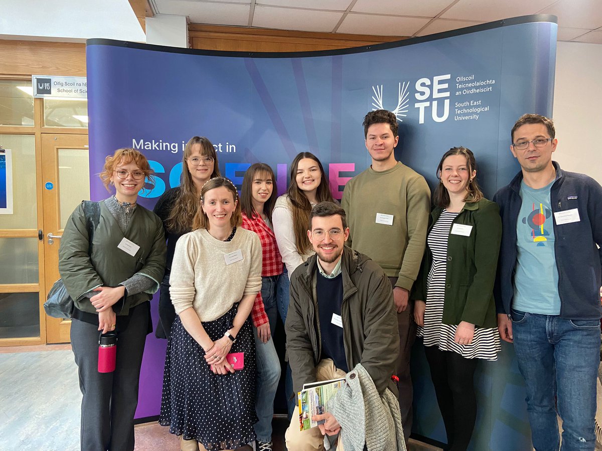 Last week we were at the #environ2024 conference, where @EnriqueJacobo94 gave a lecture on the use of Biofilm as a new sampling device. And where we also meet with other members of the group. #epa #DCU #CECs #EPAIrelandResearch @EPAresearch @DCU_Research @DCUWater @MarineInst