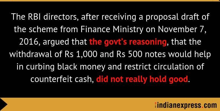 geetv79's tweet photo. Hours before Modi announced #DeMoDisaster on Nov 8, 2016, RBI had warned him it would be INEFFECTIVE 👇 against Black Money & Fake Notes.
Modi overruled RBI.
#ModiDemonetisationScam was an attack on our economy, the poorest Indians & on our independent institutions. https://t.co/mupgIcaY4i