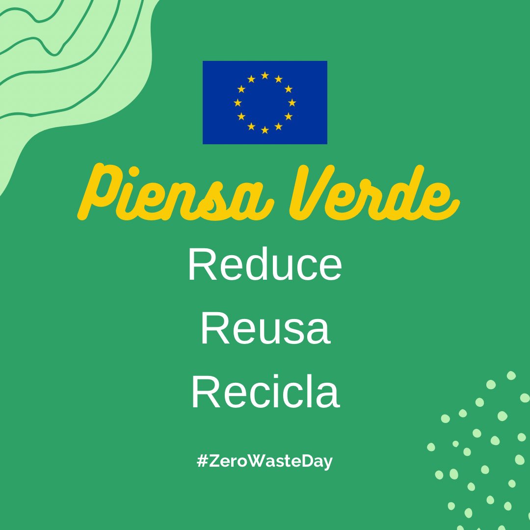 En el #ZeroWasteDay te invitamos a reflexionar sobre tus patrones de consumo y como vivir cada día de manera más sostenible. 🗑️ minimiza la cantidad de residuos que generas 📉 compra menos, compra artículos de segundo uso, dona lo que ya no necesitas ♻️ recicla @AmbienteRD