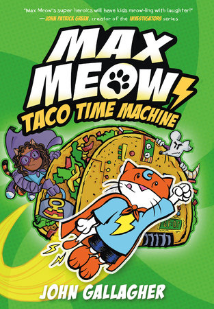 Our final tenuous Easter connection.. MAX MEOW: Taco Time Machine by John Gallagher. Can the Cat Crusader and Science Kitty save Kittyopolis utilising the titular tachyon tortilla? Is Max fond of a cat-pun? Oh yes! Hello, egg-tacos? HAPPY EASTER EVERYONE! @johnbgallagher