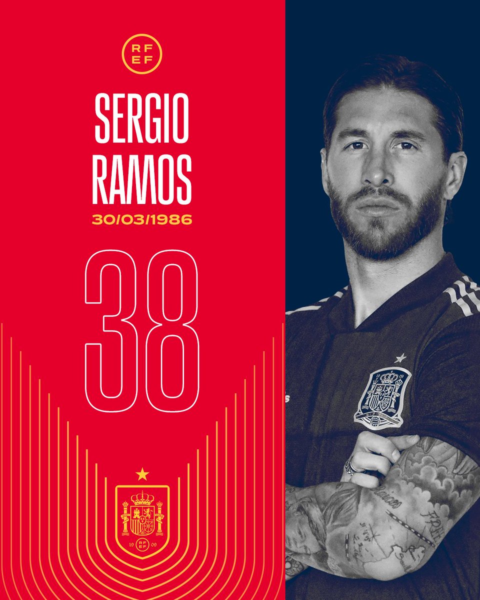 SEFutbol's tweet photo. 🎂 ¡𝐌𝐮𝐜𝐡𝐚𝐬 𝐟𝐞𝐥𝐢𝐜𝐢𝐝𝐚𝐝𝐞𝐬!

➡️ El defensa del Sevilla FC cumple hoy 38 años. 

🤗 Disfruta de tu día

ℹ️ https://t.co/teVdJd2jDg https://t.co/gttKGiKEqW