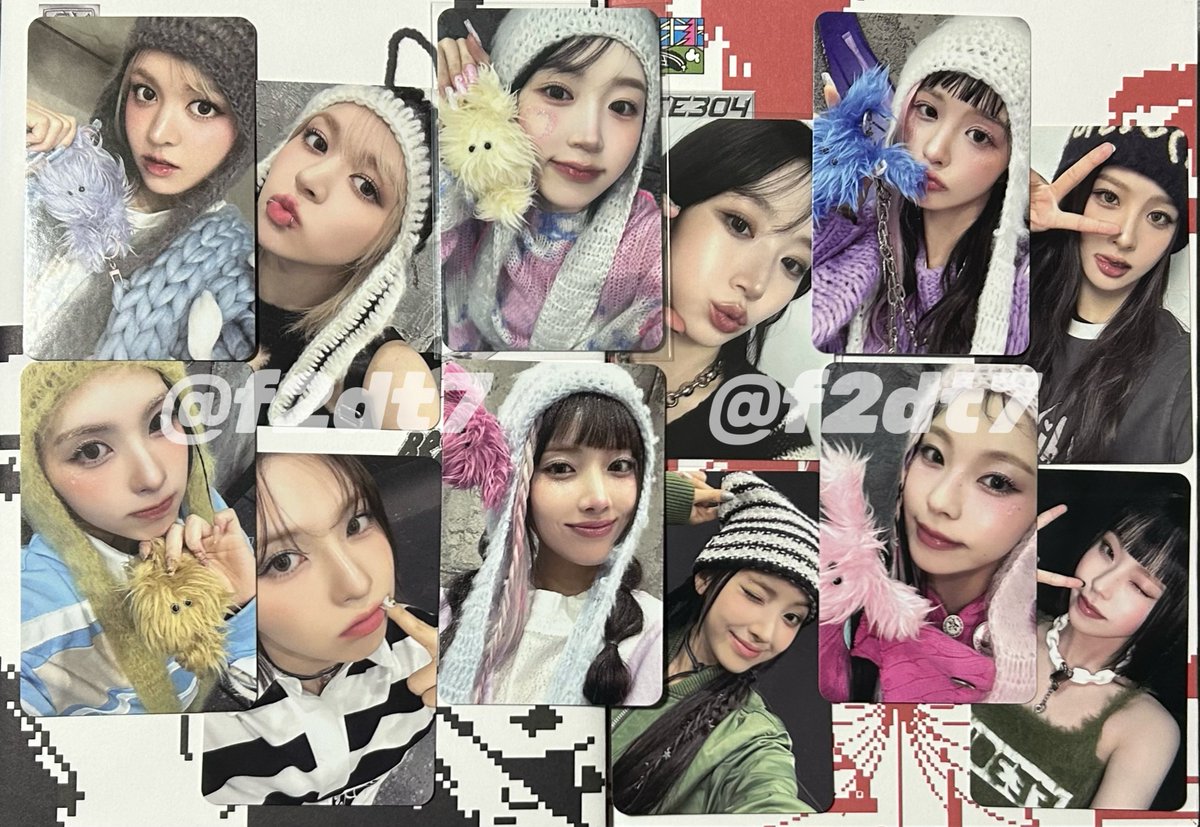 f2dt7's tweet photo. 🐨🐻‍❄️🐰  NMIXX ソンムル企画  🐥🐶🐱

○ ソンムル品
【1】limited ver. メンバー別トレカセット
【2】メンバー別 過去 トレカ ランダム1枚 
※【1】or【2】どちらか1つを選択下さい😌

参加方法等詳細は���ず画像3枚目をご確認下さい🙇🏻‍♀️

○締切
〜 4/27 18:00
#ソンムル企画 #kpop https://t.co/WdqykoQgcF