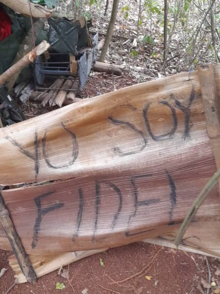 Los cadetes de las universidades militares concluyente salida en campaña consolidando los conocimientos teóricos.
#GenteQueSuma