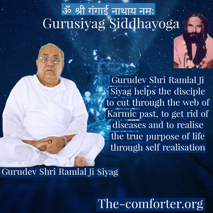 #Holi24 #GoodFriday24 The reason Guurdev Siyag's Siddhayoga works equally well for people from different cultural background or religion is that this is a practical method based on the Truth of construction of the Human Body&amp; gives tangible results to practitioners