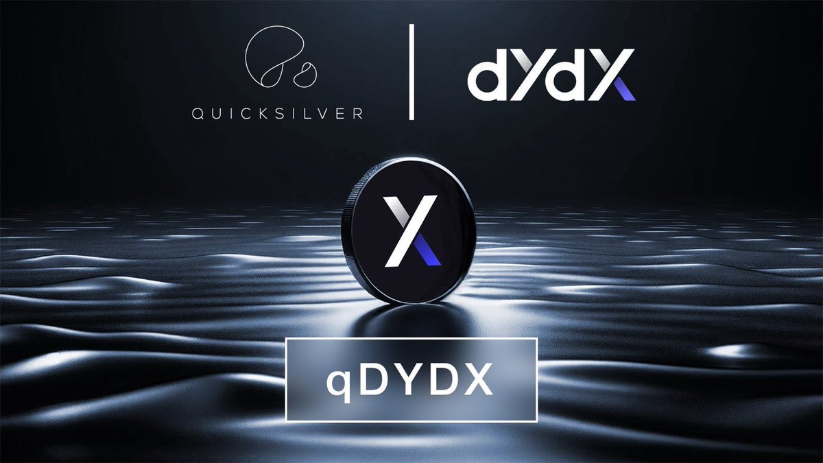 qDYDX is now fully launched on Quicksilver. For the first time ever the dydx holders can now liquid stake (qDydx) and claim $USDC rewards separate from the LST. We’re just scratching the surface of what’s possible. Stay tuned as we continue to build and expand throughout…