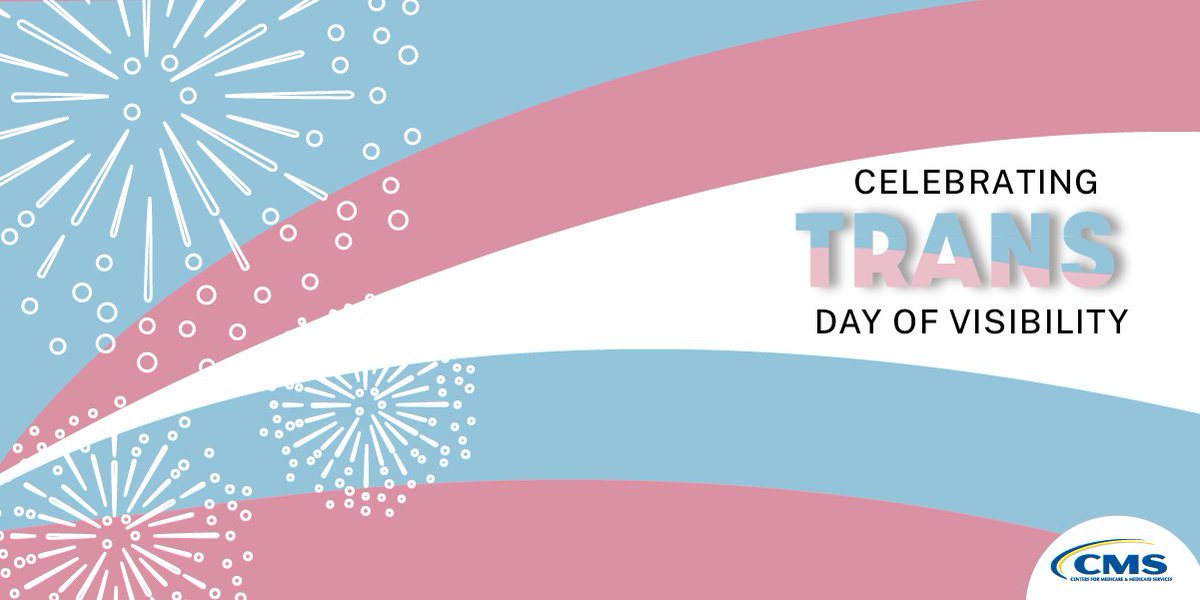 Being seen, accepted, and treated with dignity is what everyone deserves. @CMSGov is committed to #HealthEquity for all, regardless of gender identity. We will continue to work toward a future where health care is accessible and delivered equitably. #TransDayOfVisibility