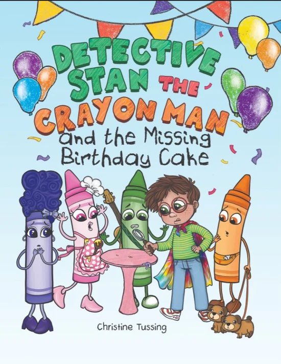 izzybean's tweet image. Today is WORLD PENCIL DAY! 

And we couldn’t think of a more fitting book to share than Detective Stan the Crayon Man by author Christine Tussing.  

Illustrated by our Izzy Bean and published by Mama Bear books

#crayons #books #worldpencilday #colouringbook #childrensbook