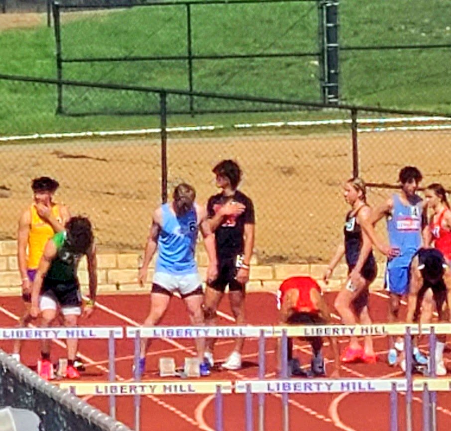 3rd in 6A Varsity 110 hurdles
2nd in 6A Varsity 300 hurdles at the pre-district meet. 
🔜6A-25 District Meet
<a href="/vrhsfootball/">Vista Ridge Football</a> <a href="/VRTF8/">VRT&F</a> <a href="/var_austin/">VAR</a> <a href="/One11Recruiting/">One11 Recruiting</a> <a href="/AABonNBC/">Navy All-American Bowl</a> <a href="/BlueGreyFB/">Blue-Grey All-American Bowl</a>