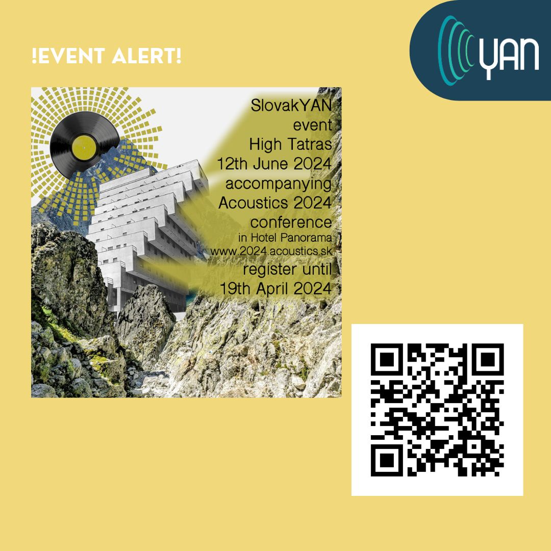 The Slovak Young Acoustician Network event will take place during the High Tatras Acoustics conference 2024. Info available through the link in bio! #YAN #events #acoustics
