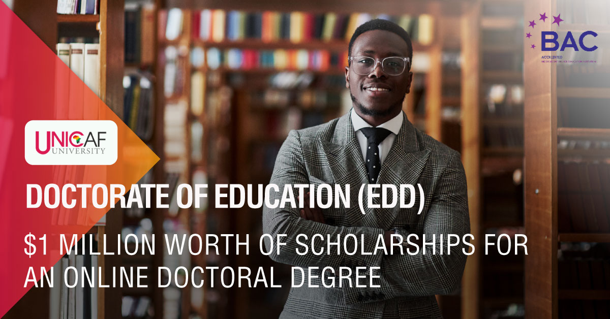 Ready to level up your education? 🤔🎓📚 Unicaf University is here to make it happen with an online Doctorate of Education (EdD) degree. $1 million worth of scholarships are available now! Apply today!👉link.unicafuniversity.com/3PGeMvC . . . #unicafuniversity #scholarships #PhD #education