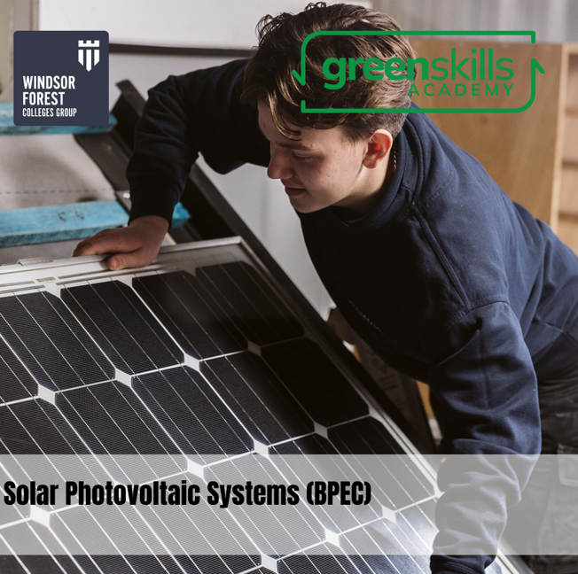 To learn more, please visit: ow.ly/laVp50QT018 #SolarPhotovoltaicSystems #Greenskills #AdultCourse