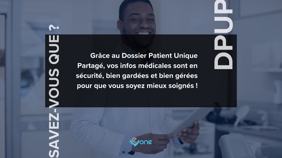 EyoneMedical's tweet photo. Le DPUP révolutionne la santé au Sénégal 🇸🇳 ! En partenariat avec le Ministère de la Santé, nous offrons une gestion sécurisée et confidentielle des données médicales. Un grand pas vers des soins médicaux optimisés pour tous les Sénégalais.
#DPUP #SantéSénégal #Innovation https://t.co/5Ck1syo3yE
