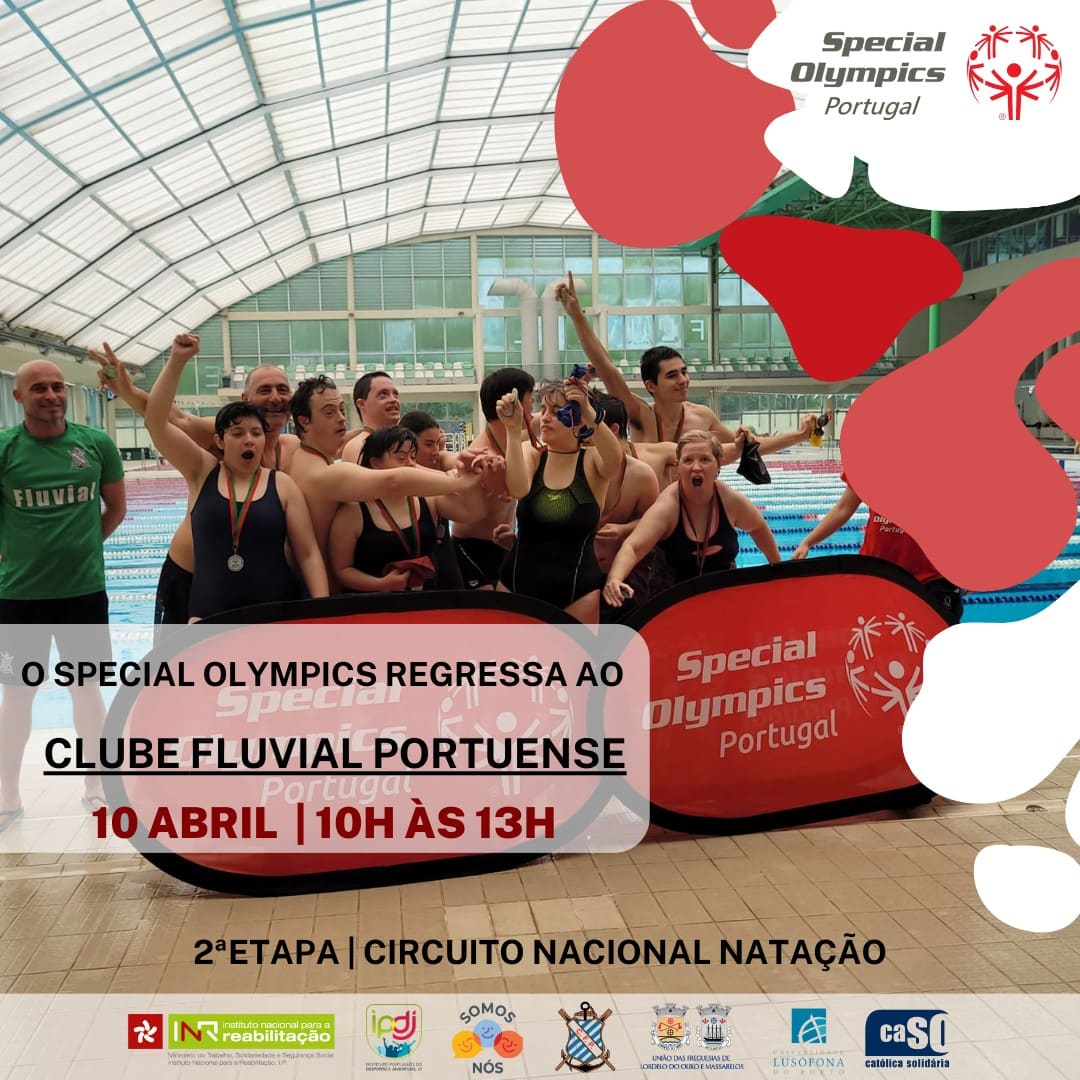 SO_Portugal's tweet photo. 👇Inscrições Abertas até 3 de Abril👇 secretariado@specialolympicsportugal.pt
II Etapa Circuito de Natação -10 de Abril das 10h às 13h! 
@fluvial1876|Porto
🔥Contamos com a vossa presença🔥
#specialolympics #natação #inr #clubefluvialportuense #inovamosainclusaoatravesdodesporto https://t.co/KZkdGyF9tq
