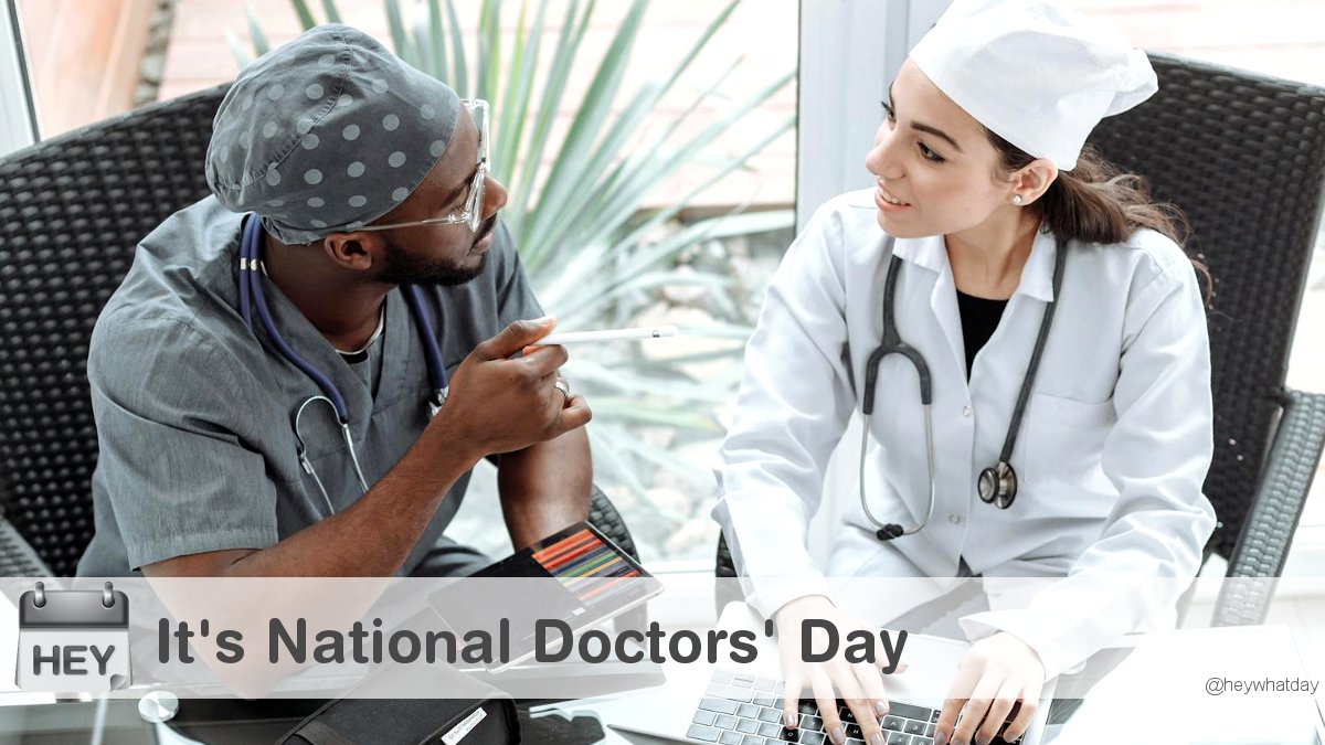 It's National Doctors' Day! 
#NationalDoctorDay #DoctorsDay #NationalDoctorsDay