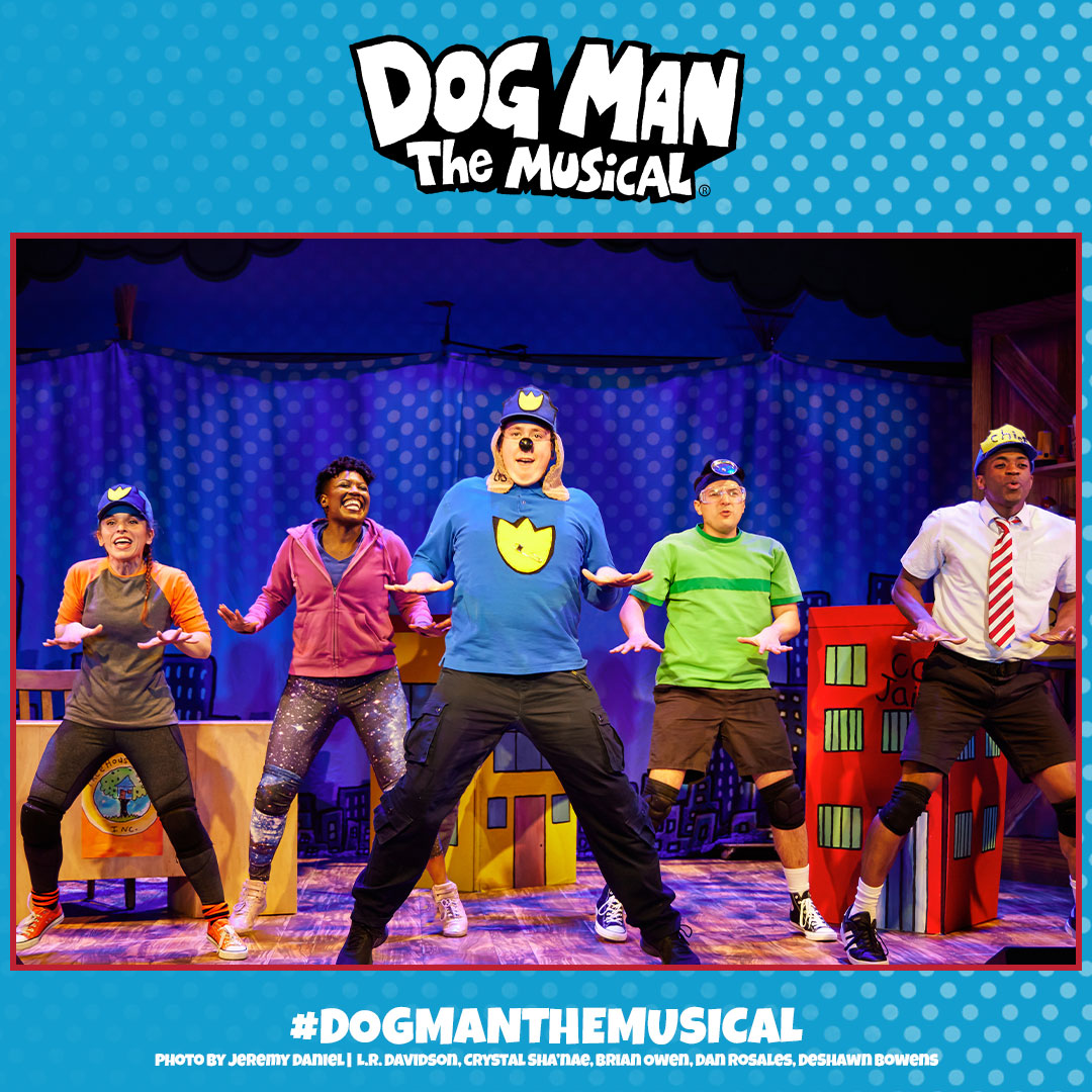 #PawsUp if you're joining us in Houston this weekend at #DogManTheMusical!