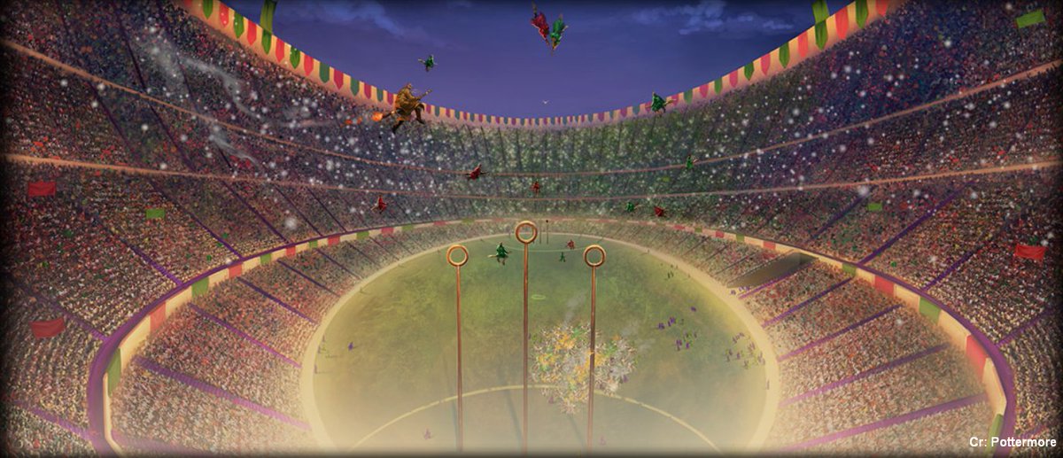 12 April 2014: The opening ceremony of the 427th Quidditch World Cup takes place.