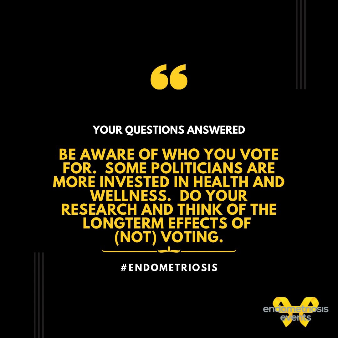 Conversations around #endometriosis come with many questions. As we navigate life with suspected or diagnosed endo, there are many factors to consider. This week, we will focus on some of the questions we are asked often. Feel free to add your answers…🎗️