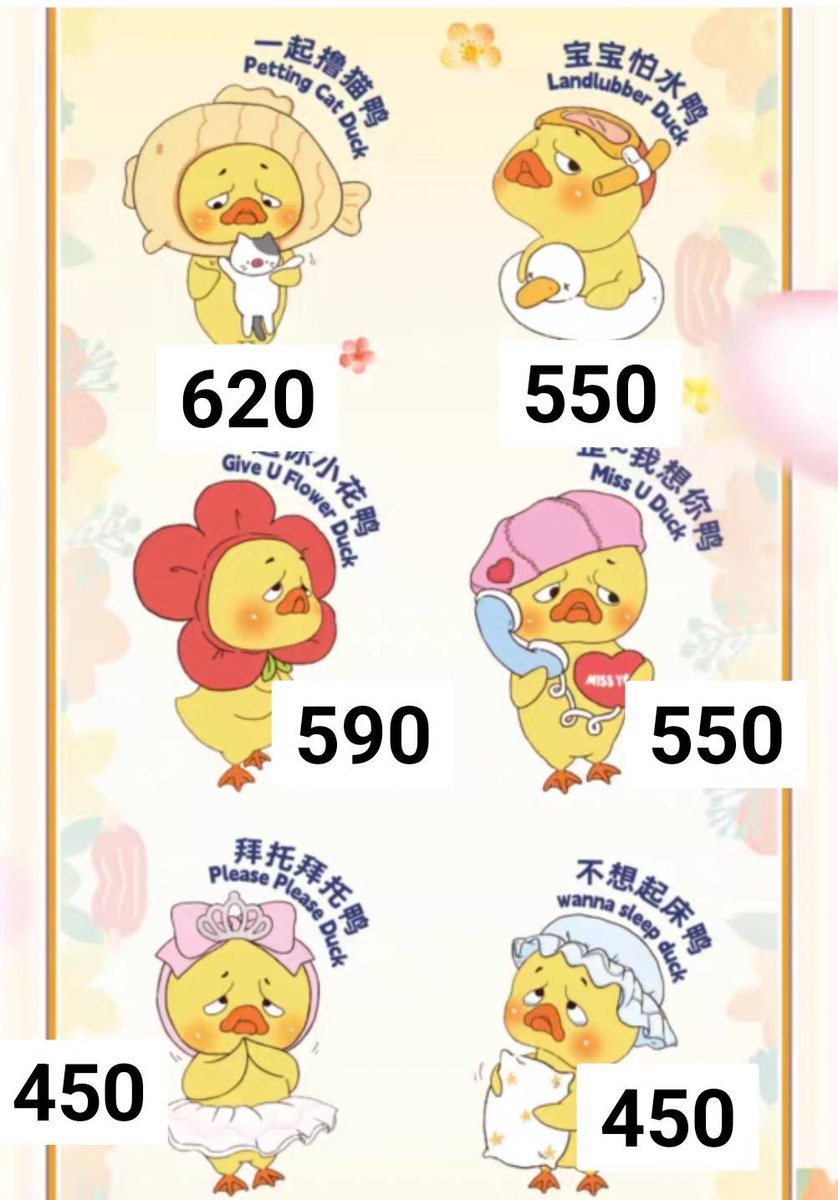 Twn_Shop99's tweet photo. น้องเป็ด Upsetduck คอลเลคชั่นใหม่น้องหมวกนักบินเป็นตัวซี 
ยกbox 2,790 (6ตัว)
สุ่ม 550 
แบบเลือกตัวตามภาพ ครบถึงกดนะค้าบ
⚠️ส่งฟรี
⚠️ไม่รับมัดจำ
⚠️รอของ7-10วันหลังอฟชส่ง
⚠️เปิดกดของ4/3
#ตลาดนัดarttoy #ตลาดนัดกล่องสุ่ม #ตลาดนัดpopmart https://t.co/tmRxgcoPU4
