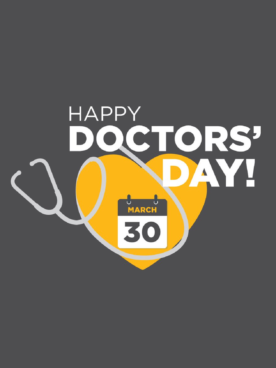Happy National Doctors' Day to all of the amazing physicians at MU Health Care! We celebrate your hard work, dedication and commitment to saving and improving the lives of our patients. We are grateful to have you as part of our team.💛 #NationalDoctorsDay
