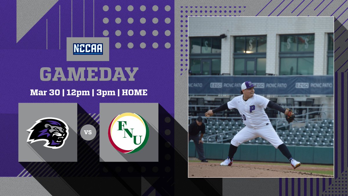 GAMEDAY! 
🗓️March 30 
🕛12 PM | 3PM
⚾️Florida National University 

📍Home
