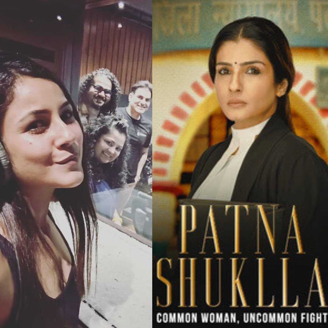 #ShehnaazGill made her debut as a playback singer with the song #DilKyaIradaTera for #RaveenaTandon’s upcoming film #PatnaShuklla