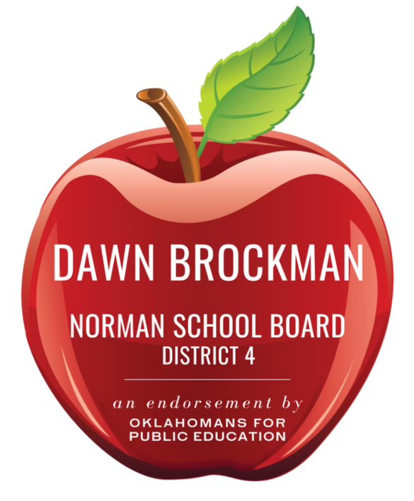 dawnfornps's tweet photo. Proud to be endorsed by Oklahomans for Public Education in my run for @NormanSchools Board Seat for District 4.  Thank you! #publiced #oklaed https://t.co/KAyePyc6sW