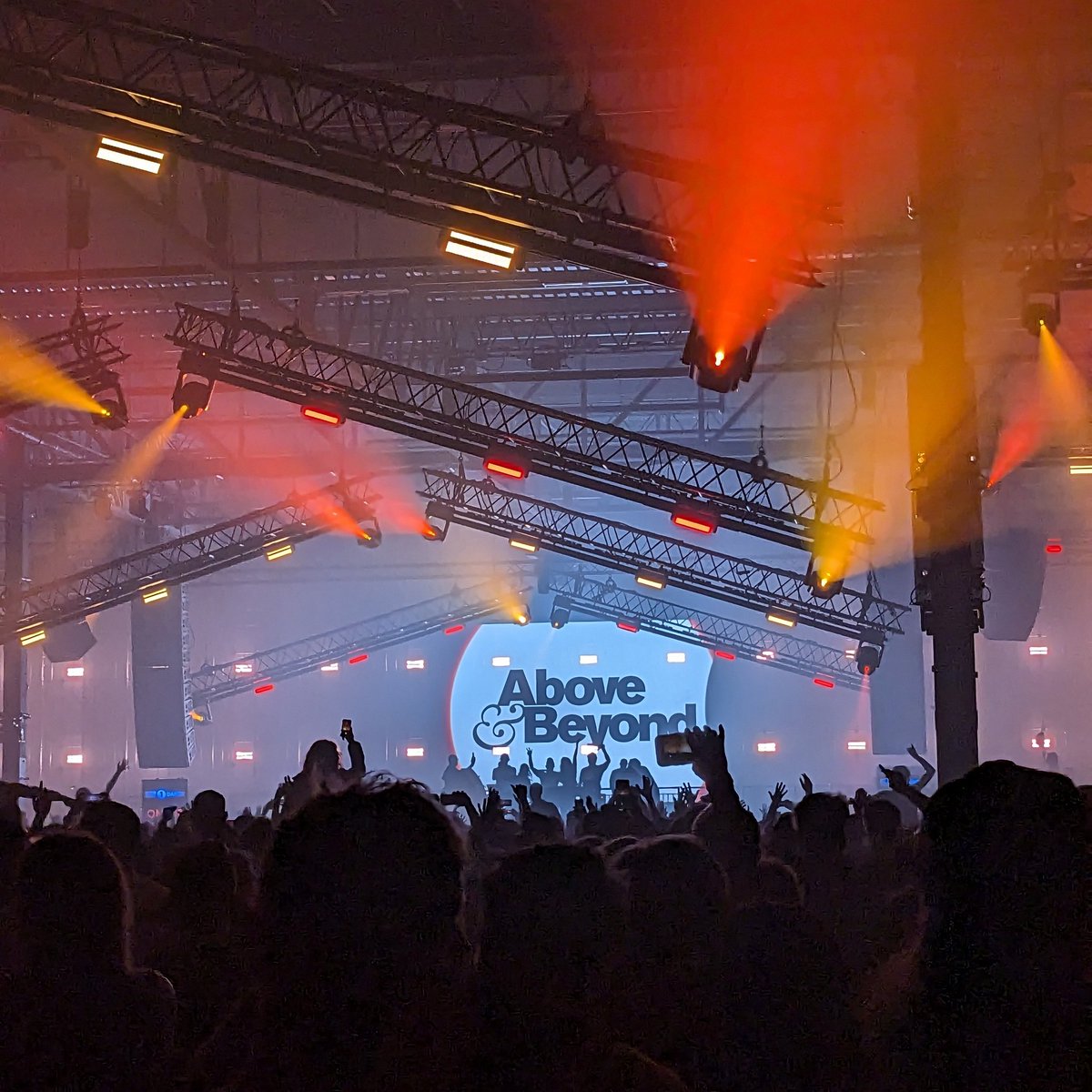 If you don't play you'll never win ☀️ 🌙 @aboveandbeyond ❤️ LOVE what @drumsheds have done with the old IKEA, venue is insane 🔥
