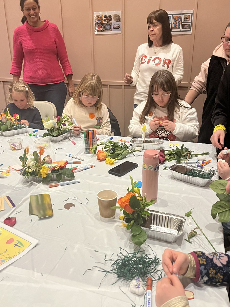 What an amazing afternoon with Easter Wonderland @artotel @BatterseaPwrStn - nearly 100 children and adults creating Easter Crafts and hearing the story of Holy Week & Easter. Thanks to our amazing team (only some pictured)