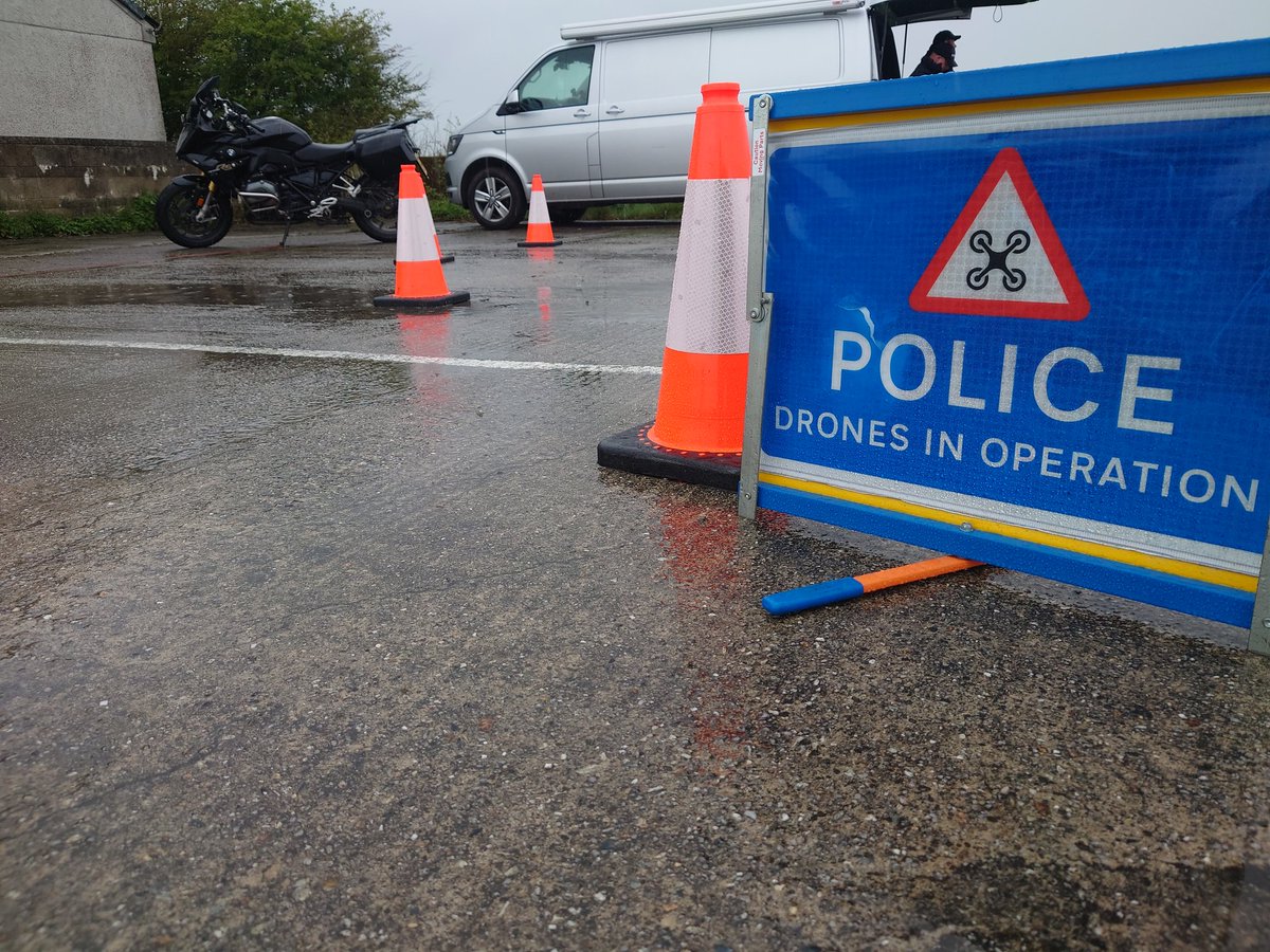 Operation Cosset has returned this weekend, our @PoliceDrones will be working with our motorcyclists to ensure all our road users are safe and are not at risk from those choosing to drive or ride irresponsibly #opcosset @RCROfficers @VisionZeroSW