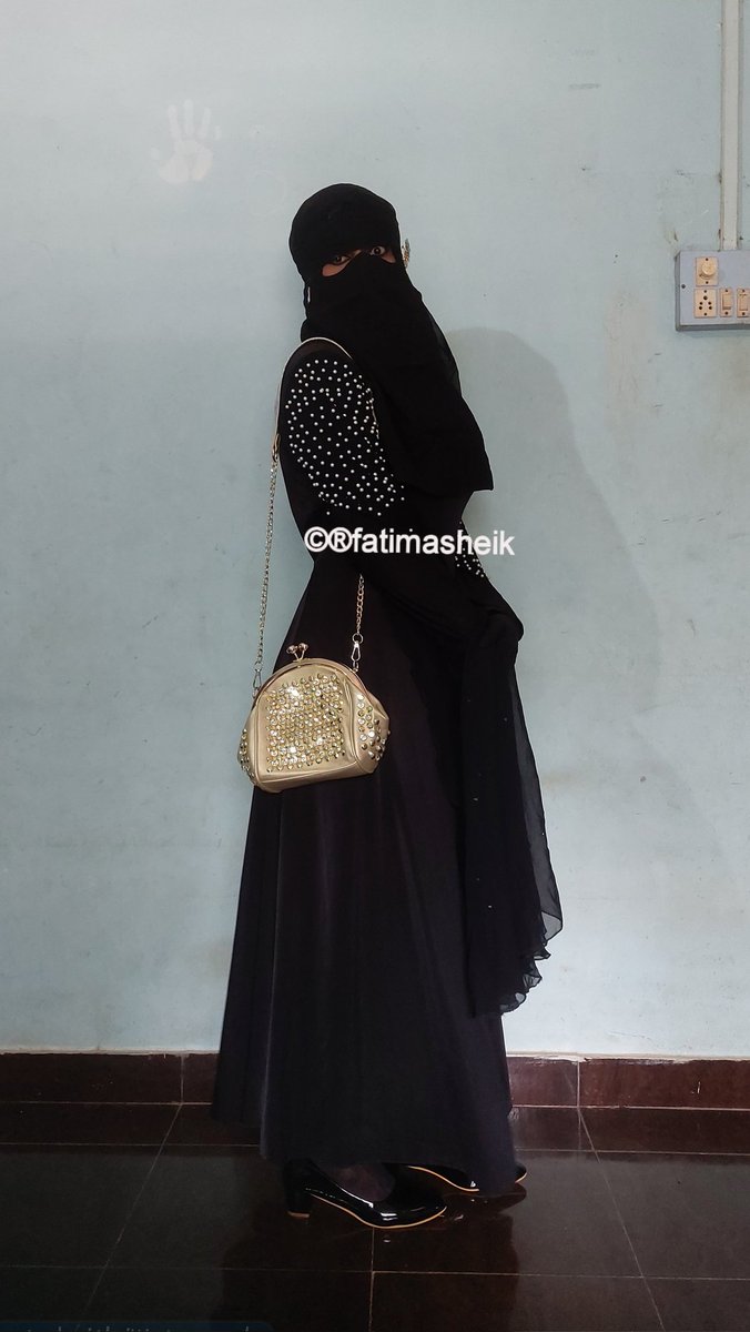 fatimasheik_786's tweet photo. Keep your beauty inside your Hijab/Niqab, Not to public.
☪️Proud Muslimha☪️
#loveniqab #abaya #ilovemyniqab #hijabfashion #islamic #muslimah #muslimfashion #gloves #loveme #followme #supportme #eyes #purdah #proudmuslimah #BurkhaCD #Niqabi #hijabi #burkhewaali #eyemakeup https://t.co/j3xwW1LiIf