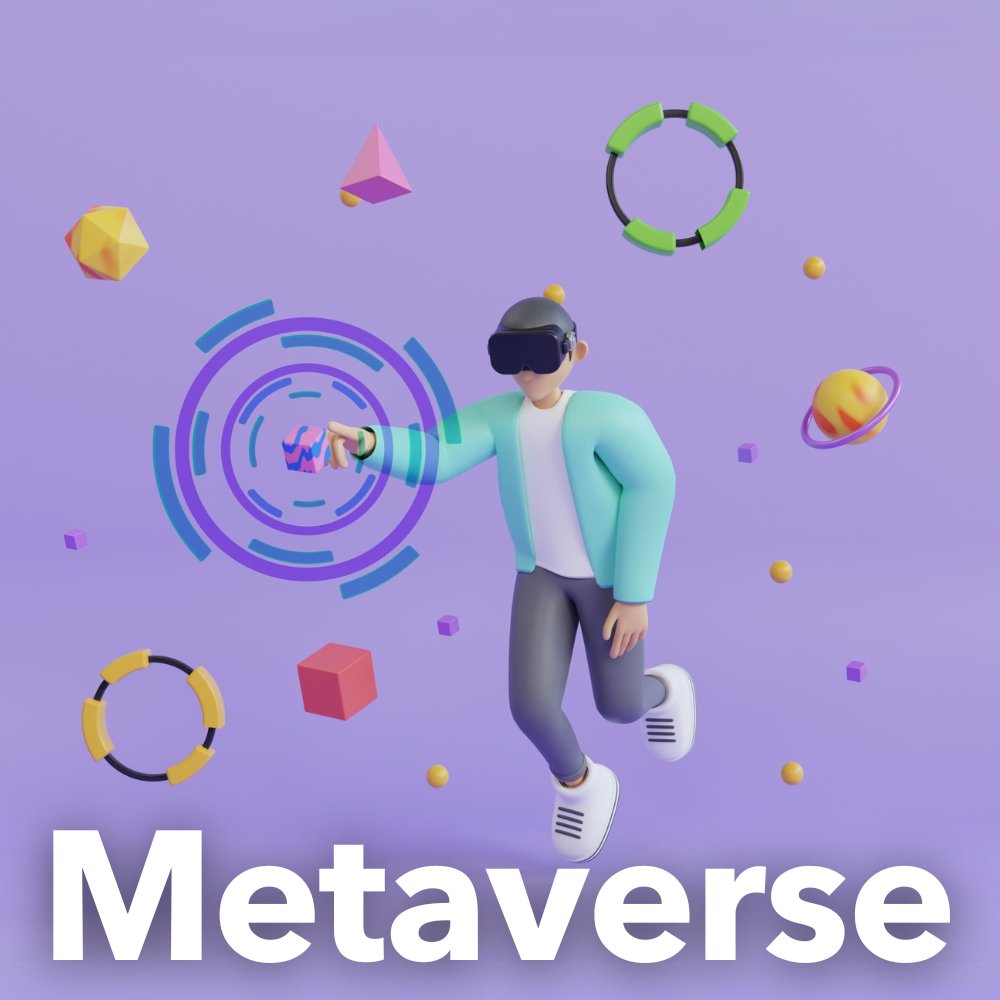 The metaverse redefines existence, merging virtual and augmented realities for a new dimension of interaction. #NewDimension