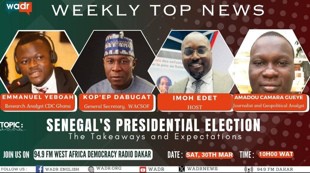 immanuel_yeboa's tweet photo. I will be joining a panel on @WadrNews to discuss the recently concluded elections in Senegal, it lessons and implications for the subregion. Looking forward to sharing perspectives and learning together! https://t.co/YClijORszd