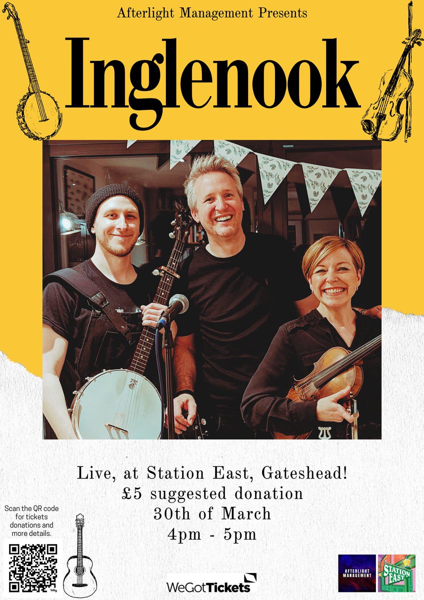 Inglenook folk band (@inglenook_folk) on Twitter photo Thereās still time to grab yourself a ticket or two for our Easter Saturday gig at <a href="/StationEastGH/">Station East</a> (Gateshead side of the river) at 4pm. It will be a folkinā good afternoon at a lovely venue. Get your tickets here & see you there: wegottickets.com/event/610704? Thereās still time to grab yourself a ticket or two for our Easter Saturday gig at <a href="/StationEastGH/">Station East</a> (Gateshead side of the river) at 4pm. It will be a folkinā good afternoon at a lovely venue. Get your tickets here & see you there: wegottickets.com/event/610704?