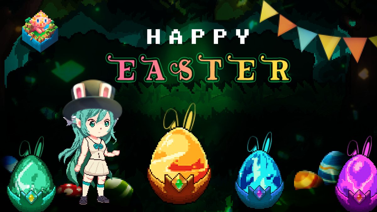The best Easter gift for Pixel Island supporters is here🥚 🎁 Prizes: 50 lucky players will receive an airdrop of one rare egg. Players participating in the PixelIsland only need to fill out the form for a chance to receive one rare egg for free.forms.gle/pR6FurDcrGSZFa… How to…