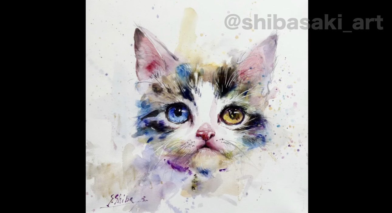 Watercolor by Shibasaki🎨柴崎春通 on X: Watercolor by Shibasaki🎨柴崎春通 on X: