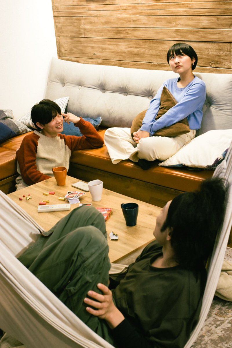 conaidano's tweet photo. こないだのはなし企画 No.8
『回鍋肉』

出演
小宮夏奈子
野島健矢
山田竜弘

撮影
森永　晃

TikTok@conaidano

#こないだのはなし https://t.co/KjUCahtwmf