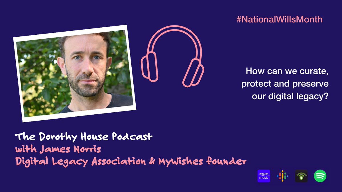 What happens to our digital footprint when we die? To conclude #NationalWillsMonth, we’re revisiting our chat with @DigitalLegacyCo and @MyWishesApp founder James Norris, discussing how we can curate, protect and preserve our digital legacy.