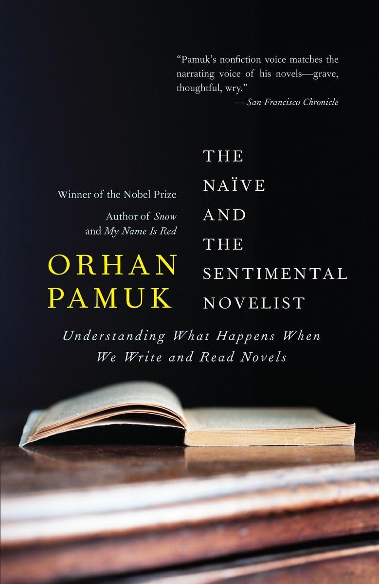 'Impressions: The Naïve and Sentimental Novelist' by Orhan Pamuk Book review in 'Cazar Moscas'. If you like what you read, please subscribe. Free and pledge options available. open.substack.com/pub/juliangall…