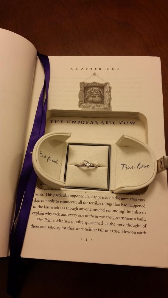 I would be so sad if anyone ever did this to a Harry Potter book, but still love the idea!