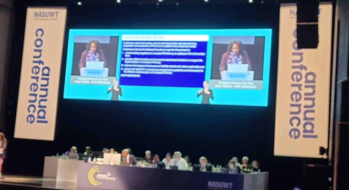 Karen from North Bedfordshire speaking for an increase in minimum PPA time. She says investment must come from government to support this and prioritise teachers, helping to reverse the recruitment crisis. #nasuwt24