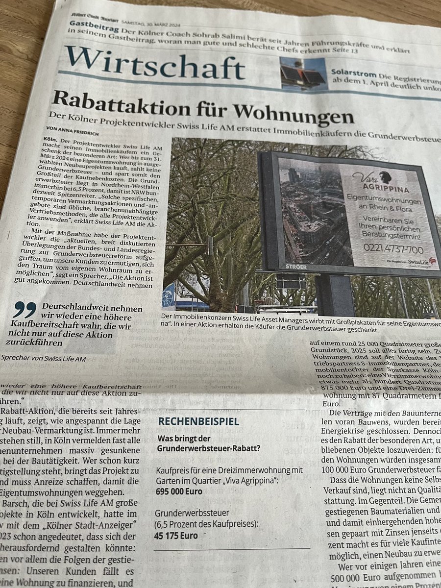 Volker Votsmeier (@volkervotsmeier) on Twitter photo Gibt der <a href="/KSTA/">Kölner Stadt-Anzeiger</a> seine redaktionelle Unabhängigkeit auf? Dieser Aufmacher im Wirtschaftsteil ist nichts anderes als eine Werbeaktion für einen guten Anzeigenkunden <a href="/Sarah_Brasack/">Sarah Brasack</a> Gibt der <a href="/KSTA/">Kölner Stadt-Anzeiger</a> seine redaktionelle Unabhängigkeit auf? Dieser Aufmacher im Wirtschaftsteil ist nichts anderes als eine Werbeaktion für einen guten Anzeigenkunden <a href="/Sarah_Brasack/">Sarah Brasack</a>