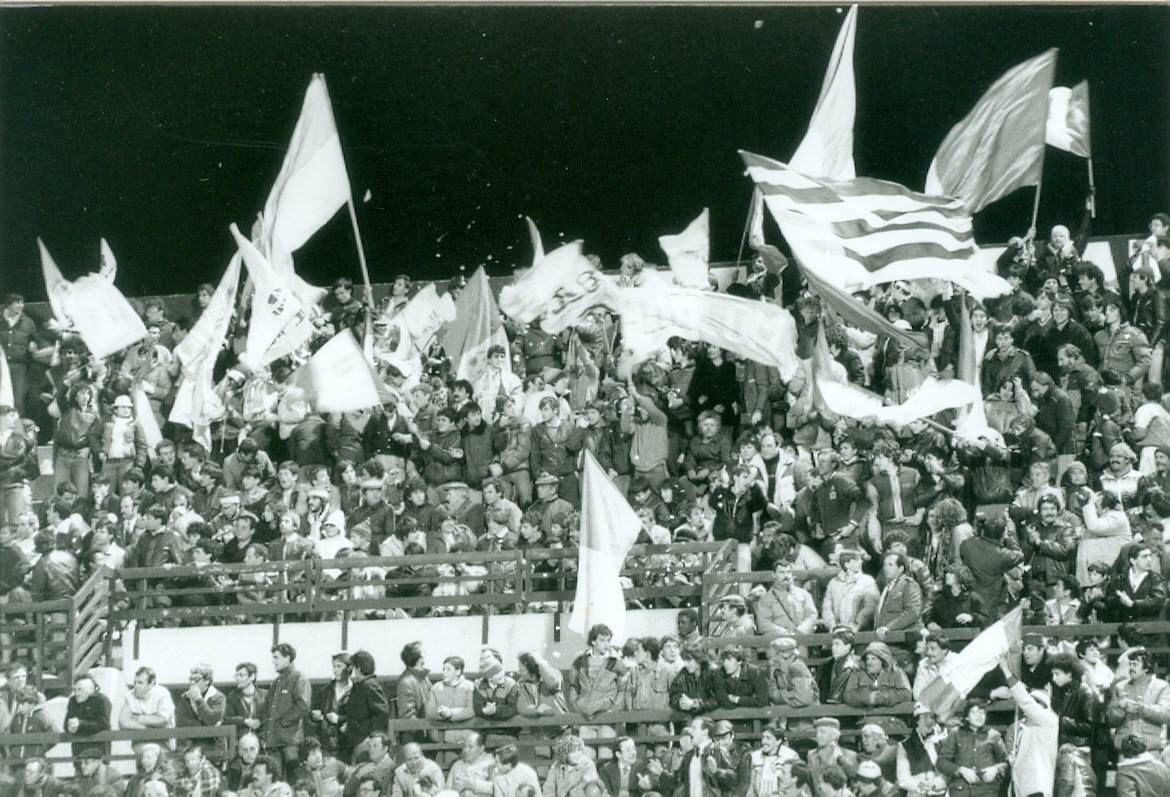 30 mars 1984, en D2 OM - Béziers 6-0 et un nouveau pas vers la première division tant rêvée… Les pionniers du CU en action. #Depuis1984 🇫🇮